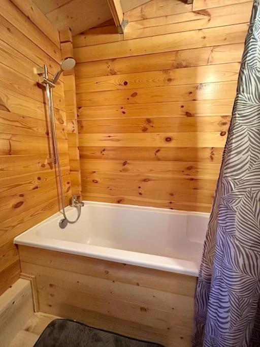 Chalet Bois Jacuzzi Bessan Exterior photo